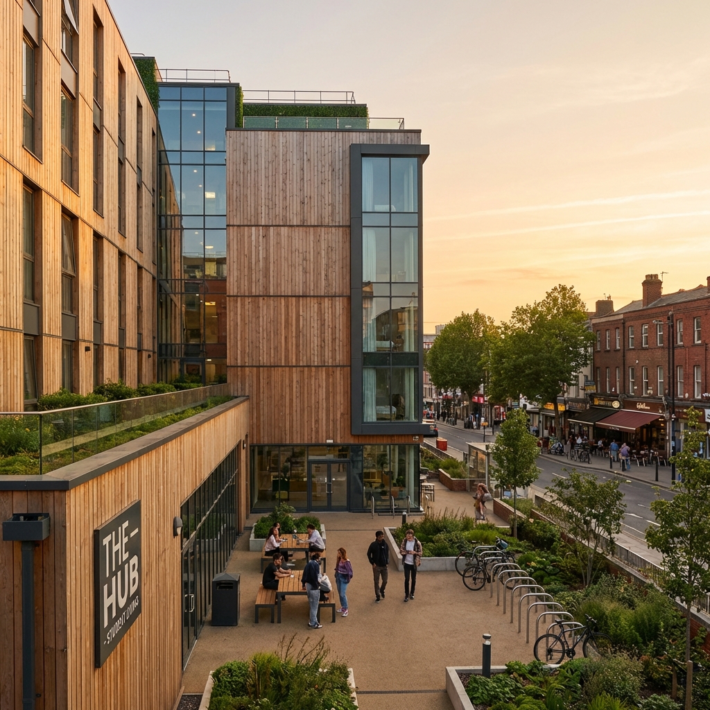 Modern Hostel Building